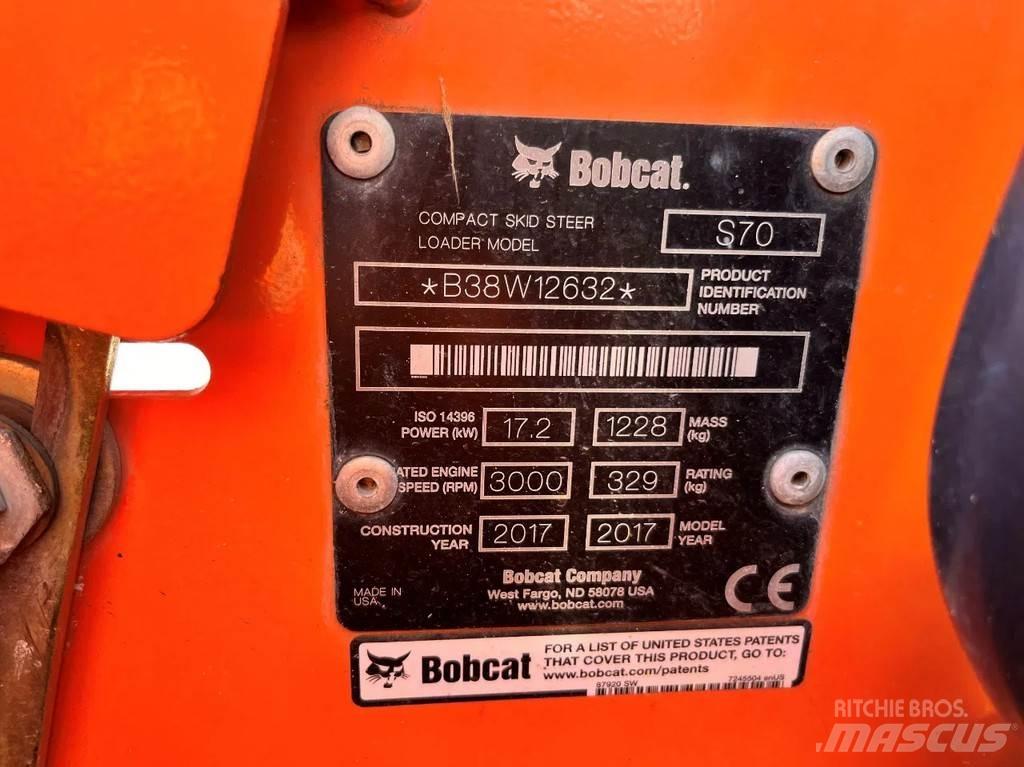 Bobcat S70 Šmykom riadené nakladače