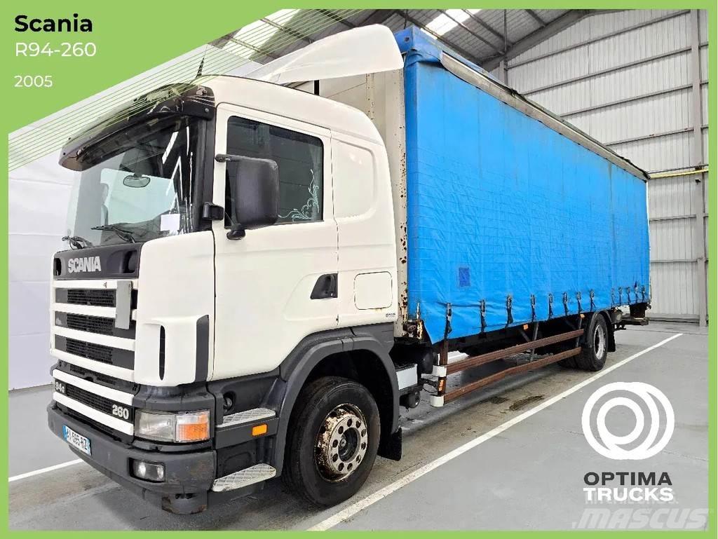 Scania R94-260 Nákladné vozidlá s bočnou zhrnovacou plachtou