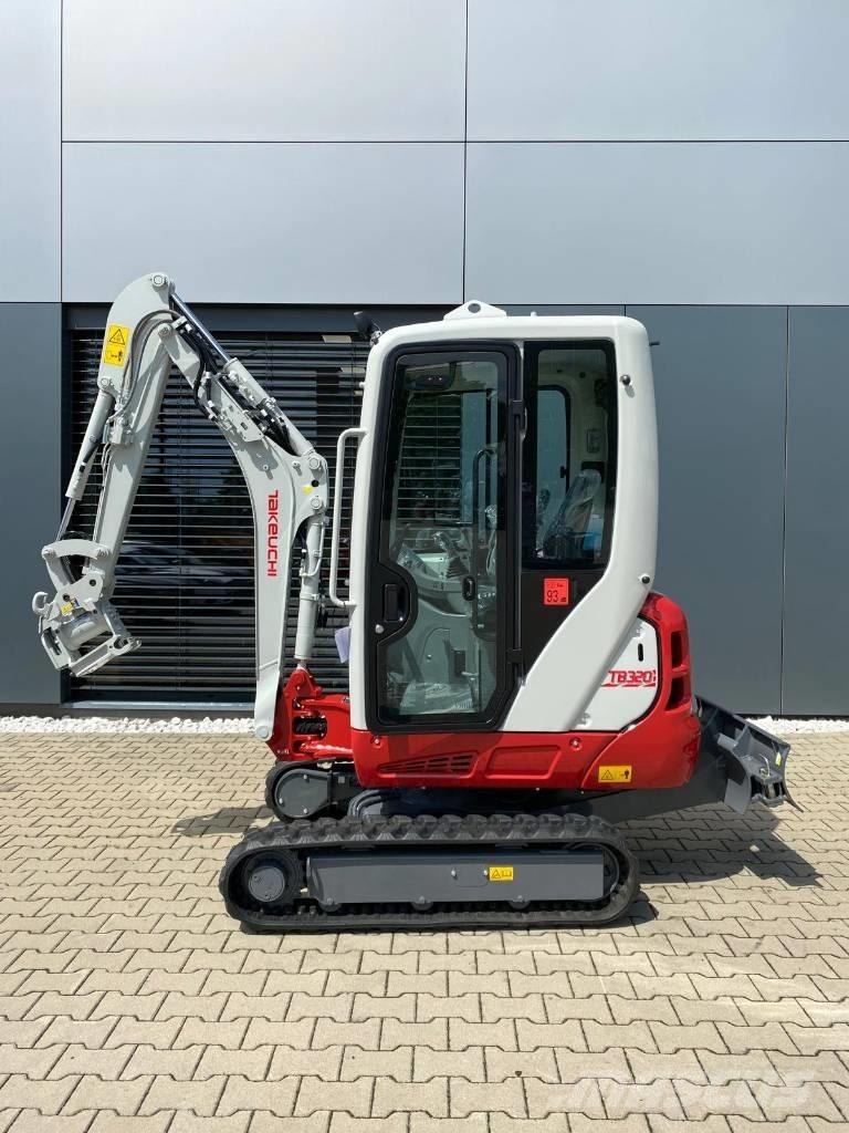 Takeuchi TB 320 Mini rýpadlá < 7t