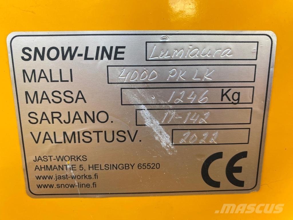 Snowline 4000 PK LK Snežné pluhy, predné snežné radlice