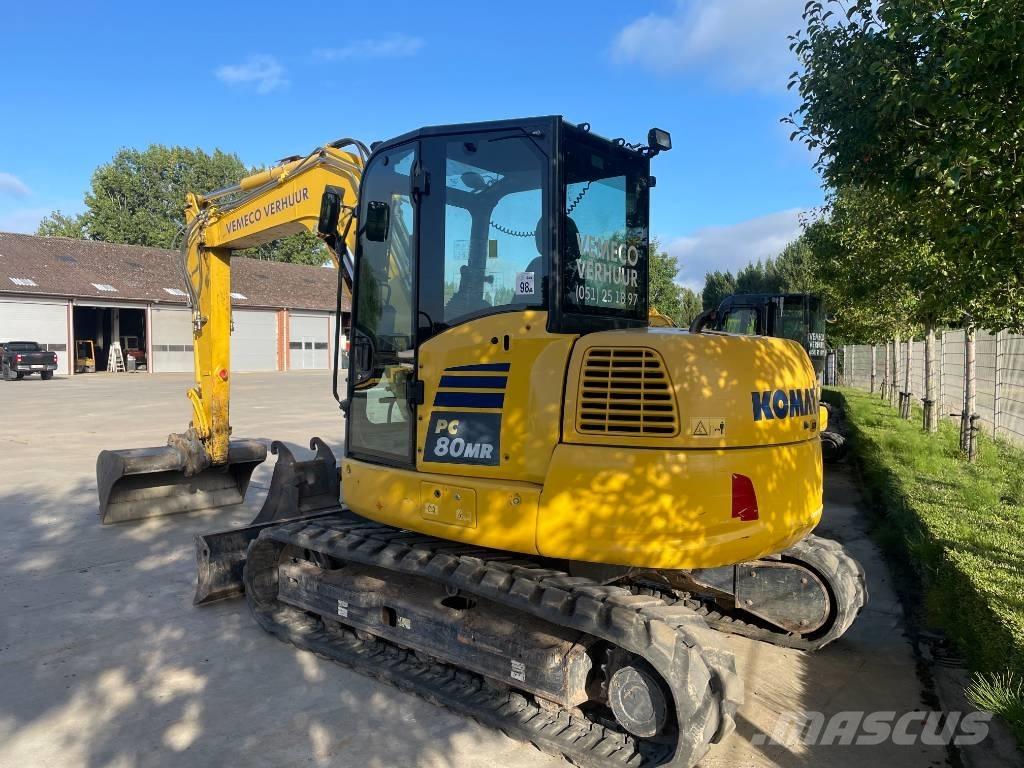 Komatsu PC 80 MR-5 Midi rýpadlá 7 t - 12 t