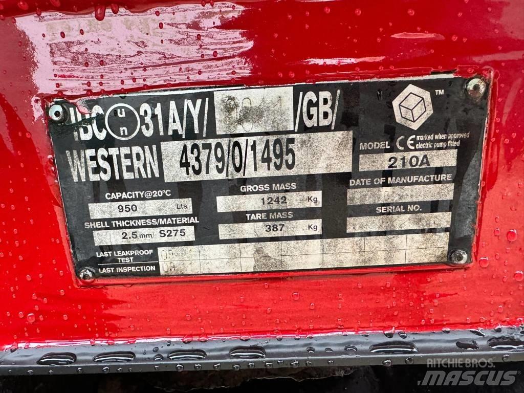 Western 950Litres Nádrže na palivo a aditíva