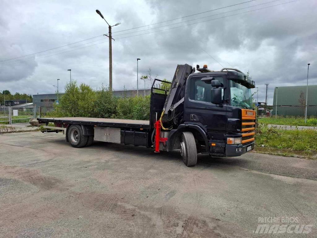 Scania P 124 Autožeriavy, hydraulické ruky