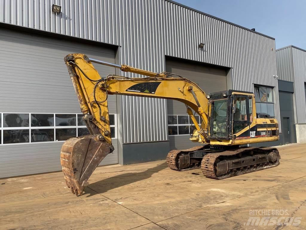 CAT 320B Pásové rýpadlá