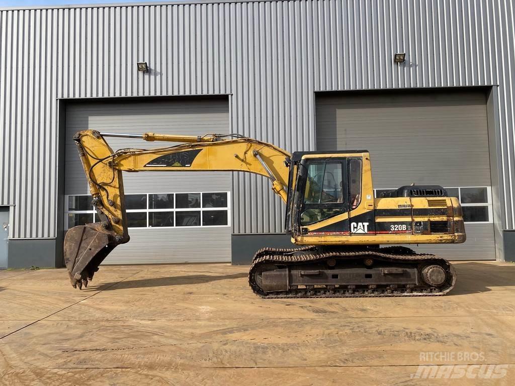 CAT 320B Pásové rýpadlá