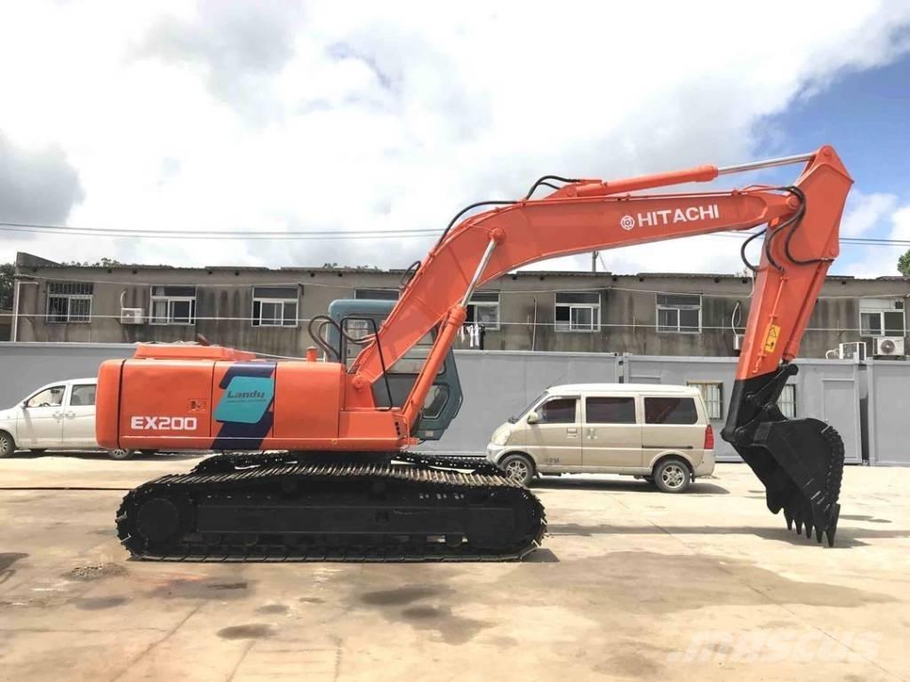 Hitachi EX200 Pásové rýpadlá