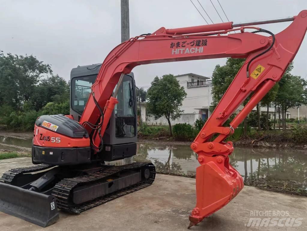 Hitachi ZX 55 UR Mini rýpadlá < 7t