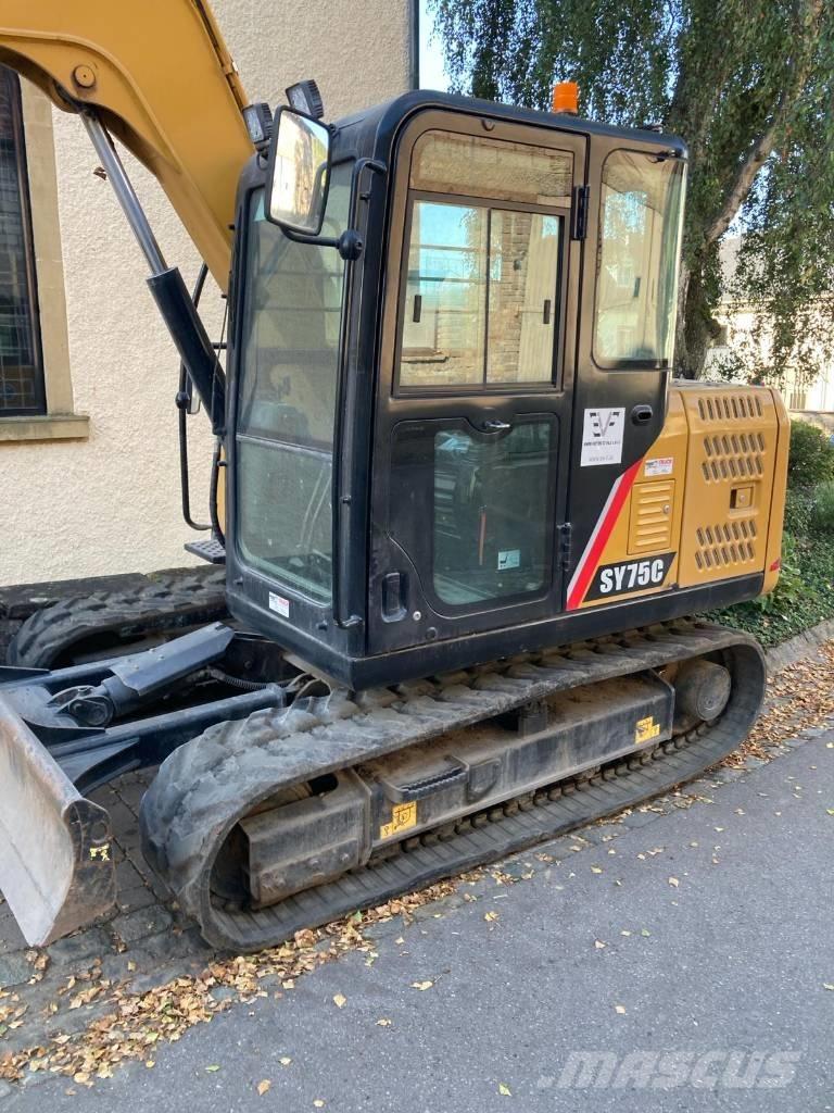 Sany SY 75 C Midi rýpadlá 7 t - 12 t