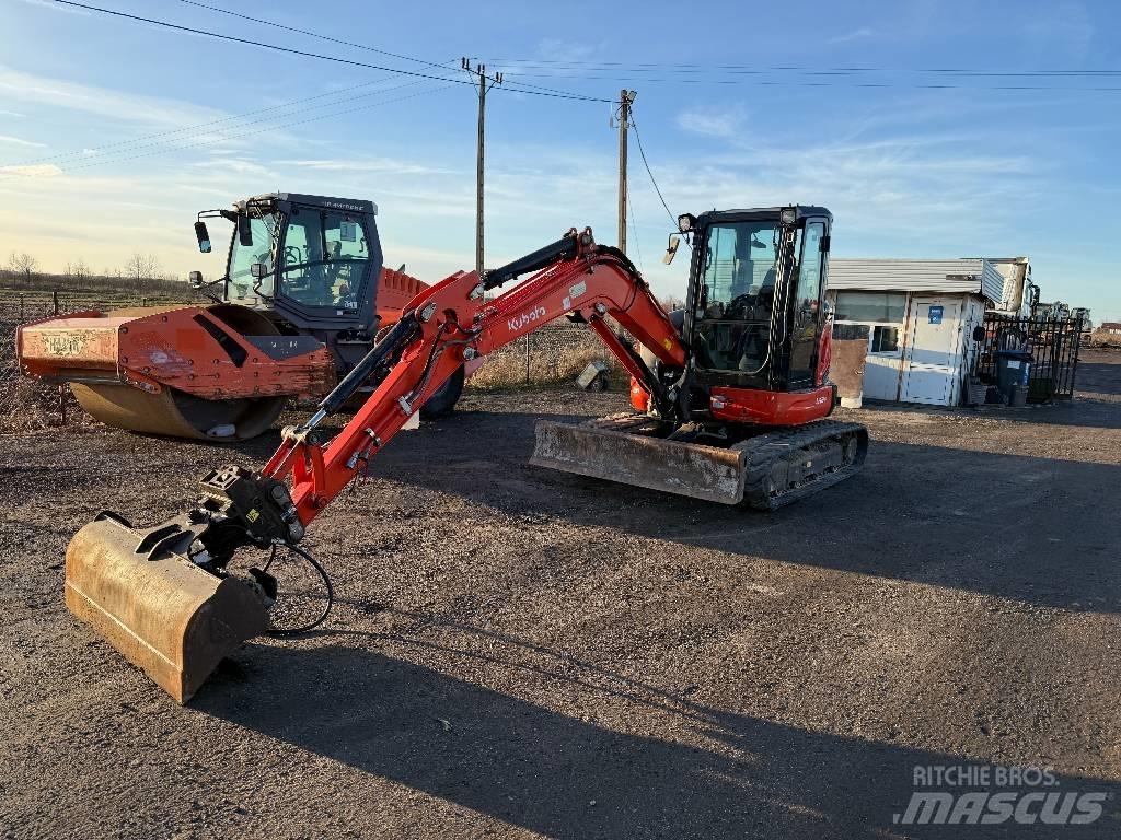 Kubota U 48-4 Mini rýpadlá < 7t