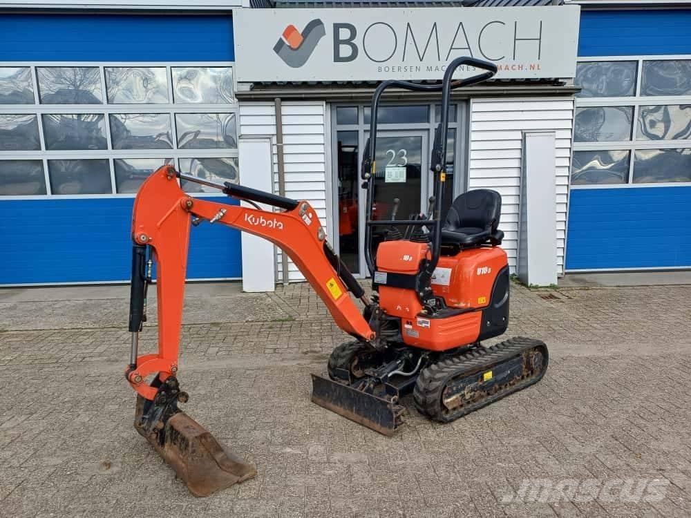 Kubota U 10-3 Mini rýpadlá < 7t