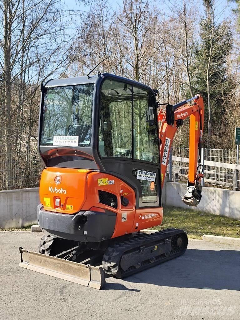 Kubota KX 019-4 Mini rýpadlá < 7t