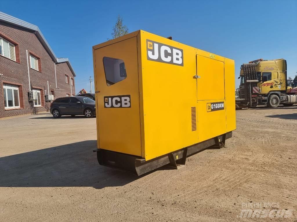 JCB G166 BJD5 Naftové generátory
