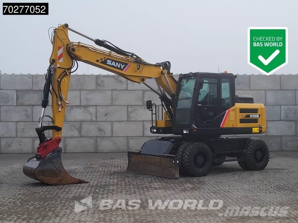 Sany SY155 W Kolesové rýpadlá