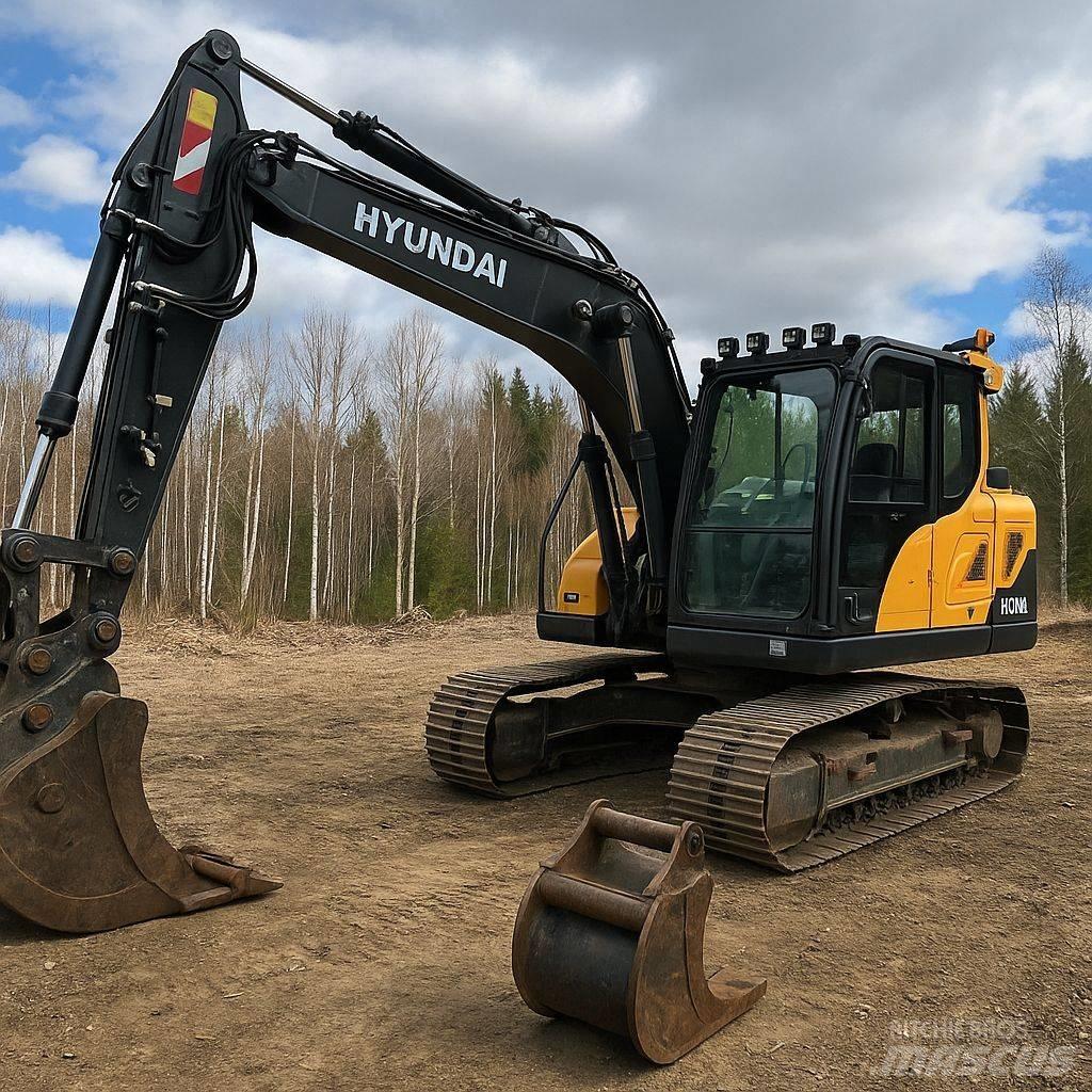 Hyundai HX 140 AL Pásové rýpadlá