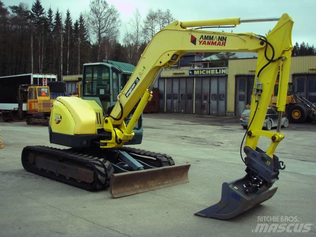 Yanmar Vio 75 Midi rýpadlá 7 t - 12 t