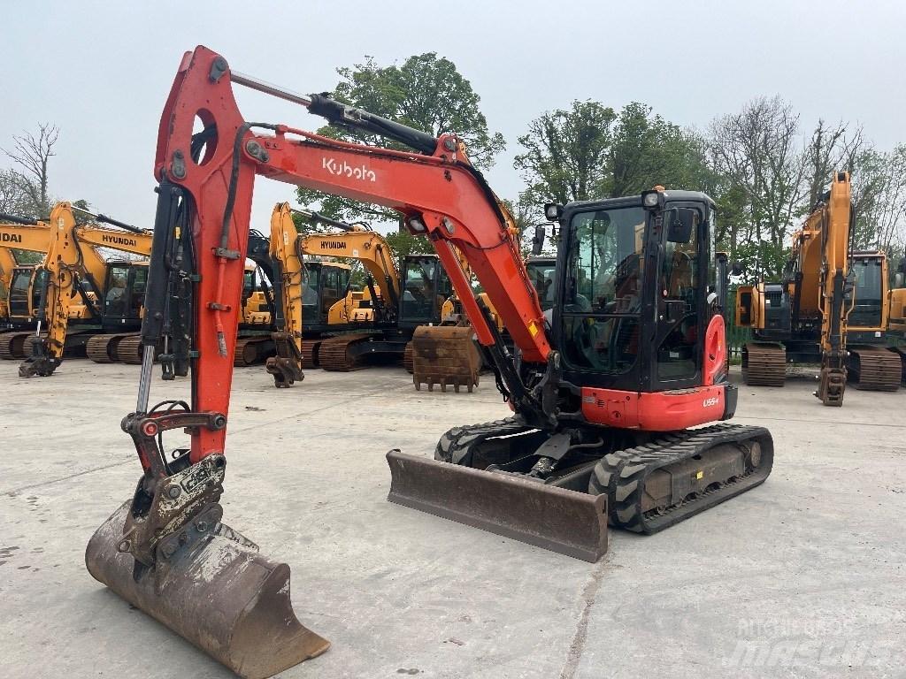 Kubota U 55-4 Mini rýpadlá < 7t