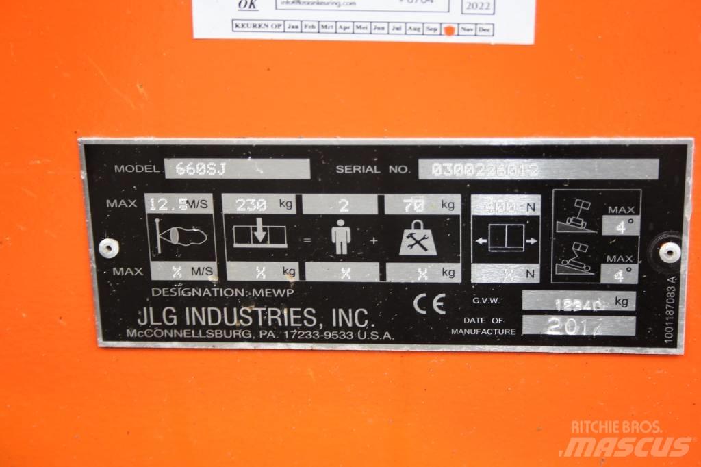 JLG 660 SJ Teleskopické plošiny