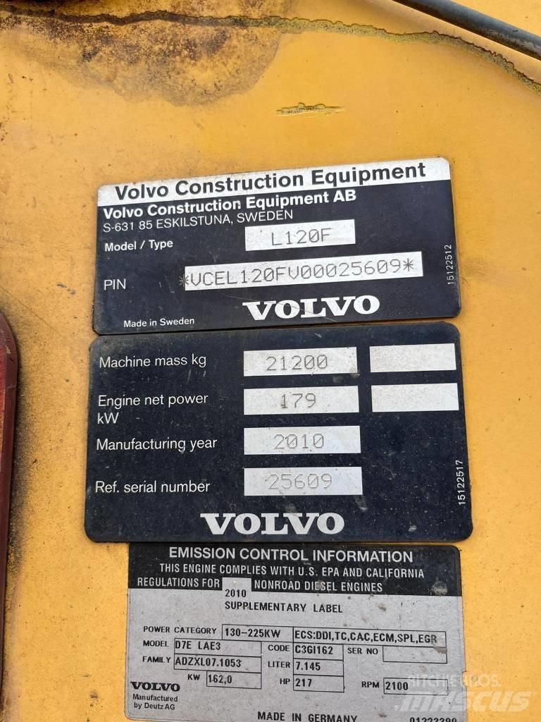 Volvo L 120 F Kolesové nakladače