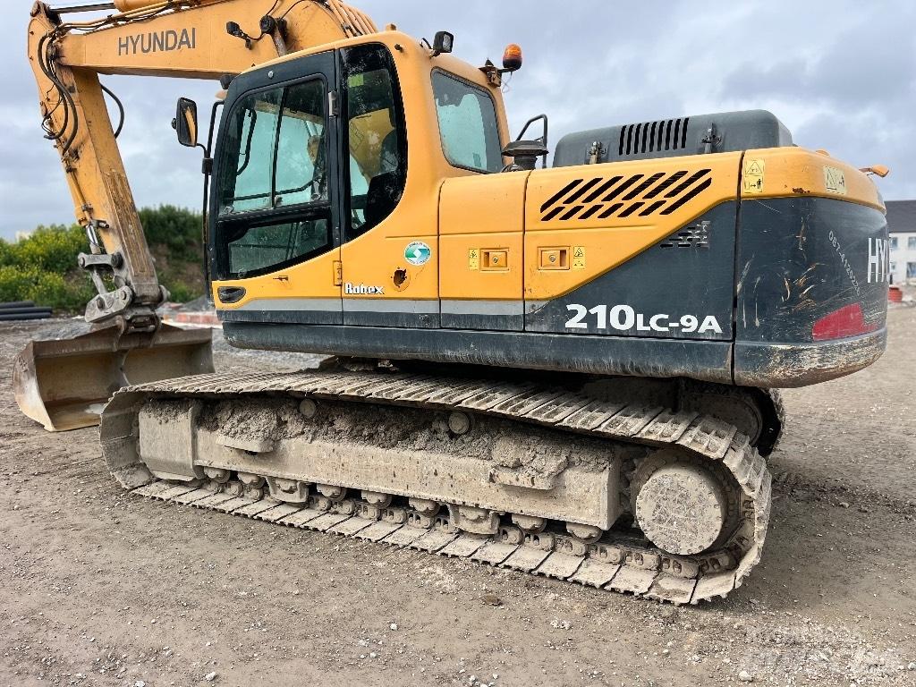 Hyundai Robex 210–9 Pásové rýpadlá