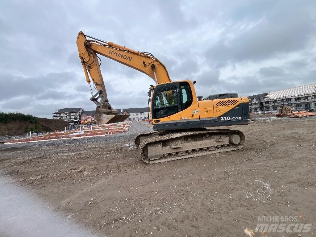 Hyundai Robex 210–9 Pásové rýpadlá