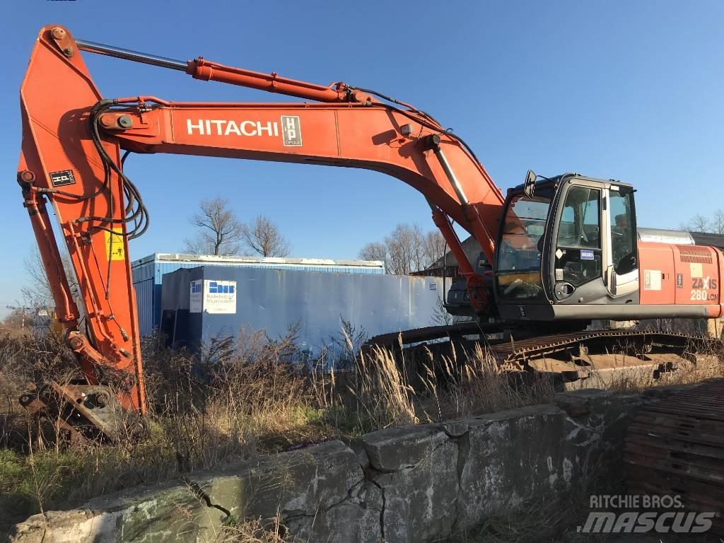 Hitachi ZX 280 LC-3 Pásové rýpadlá