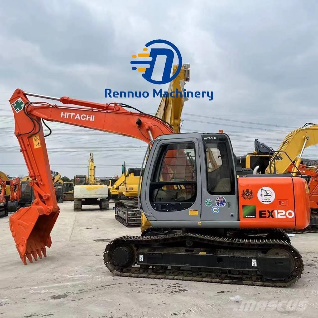 Hitachi EX 120 Pásové rýpadlá