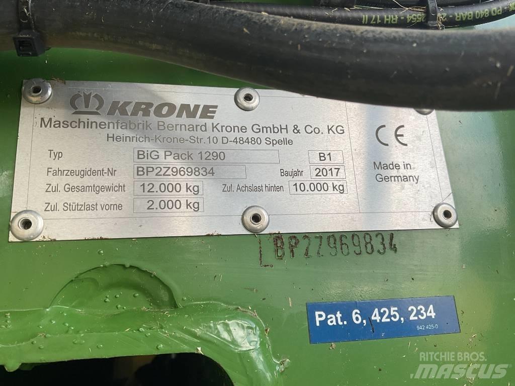 Krone BP1290 HS Lisy na hranaté balíky