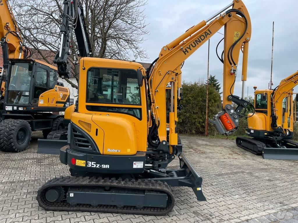 Hyundai R35Z-9A Mini rýpadlá < 7t