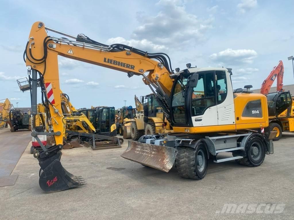 Liebherr A914 NVT Kolesové rýpadlá