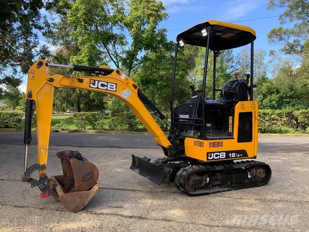 JCB 18 Z-1 Mini rýpadlá < 7t