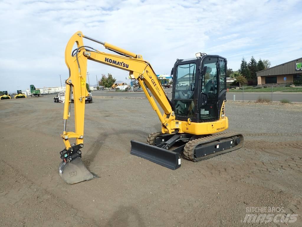 Komatsu PC35MR-5 Mini rýpadlá < 7t