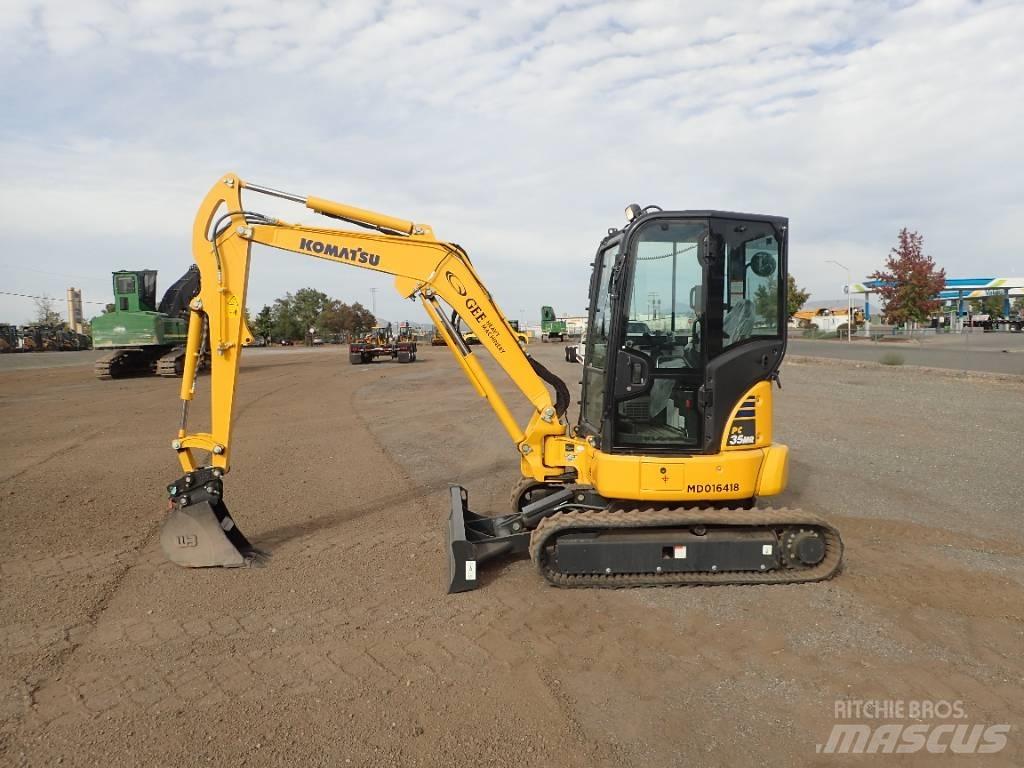 Komatsu PC35MR-5 Mini rýpadlá < 7t