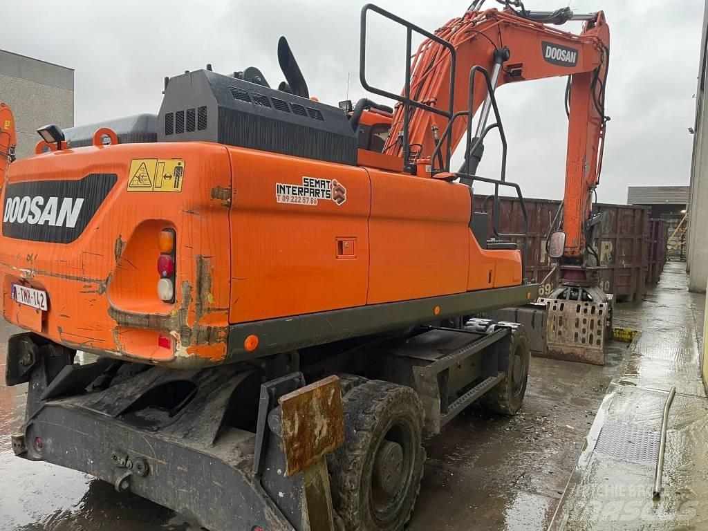 Doosan DX 210 W - 5 Kolesové rýpadlá