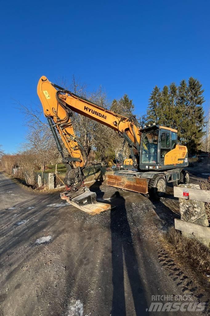 Hyundai HW 140 Kolesové rýpadlá
