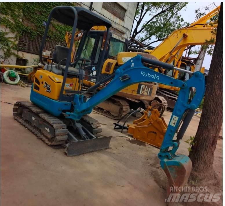 Kubota U 15 Mini rýpadlá < 7t