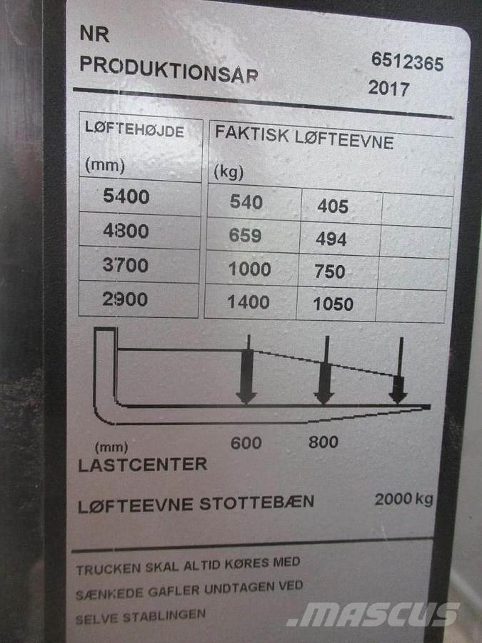 BT SPE 140L Ručne vedené vysokozdvižné vozíky