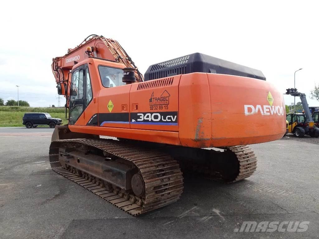 Daewoo 340LC-V Pásové rýpadlá