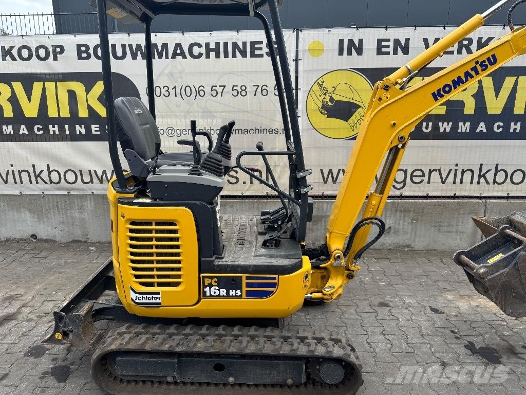 Komatsu PC 16 R-3HS Mini rýpadlá < 7t