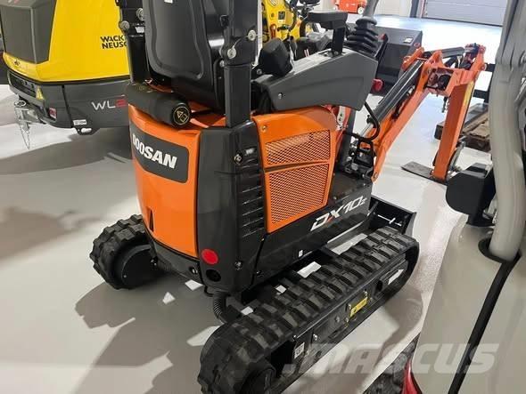 Doosan DX 10 Z Mini rýpadlá < 7t