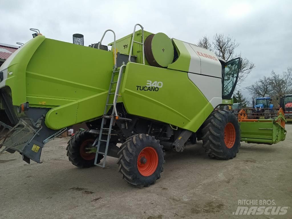 CLAAS Tucano 340 Kombinované zberacie stroje
