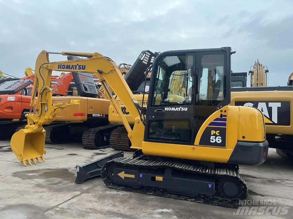 Komatsu PC 56 Pásové rýpadlá