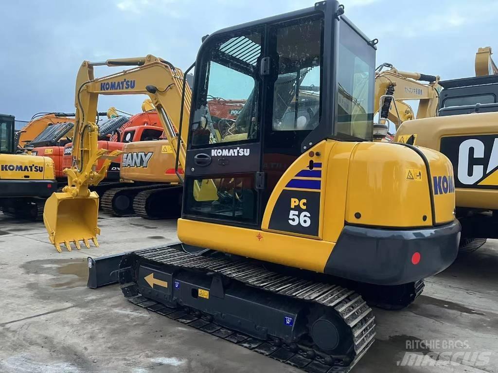 Komatsu PC 56 Pásové rýpadlá
