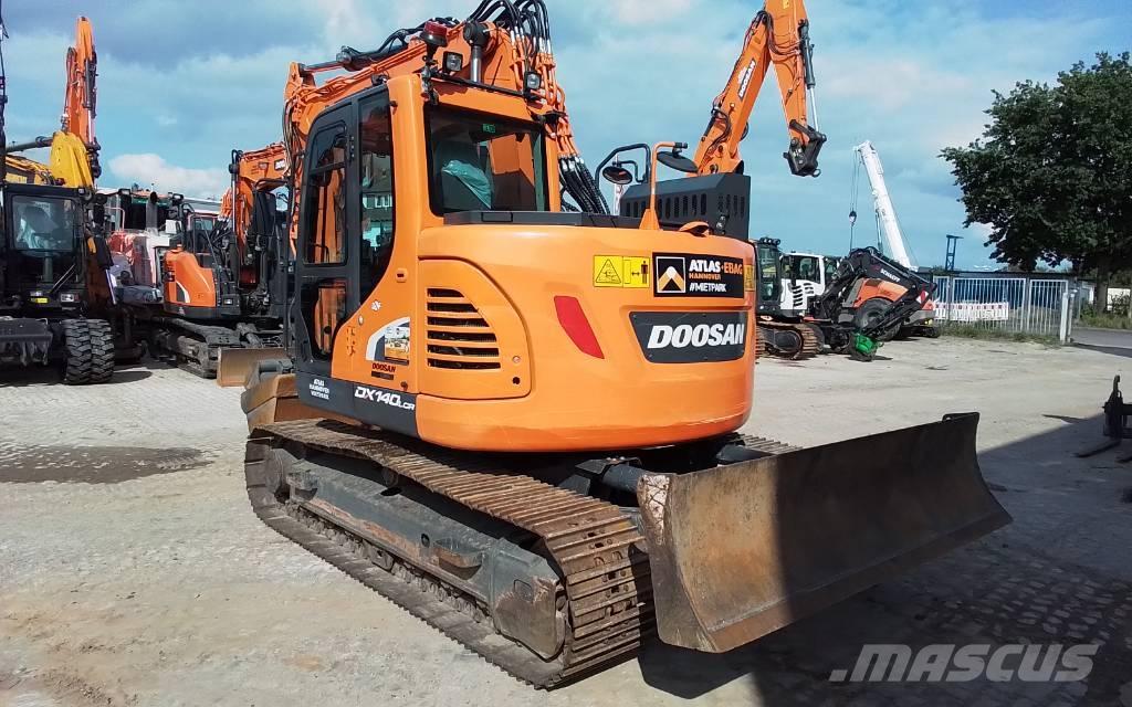 Doosan DX140LCR-5 Pásové rýpadlá