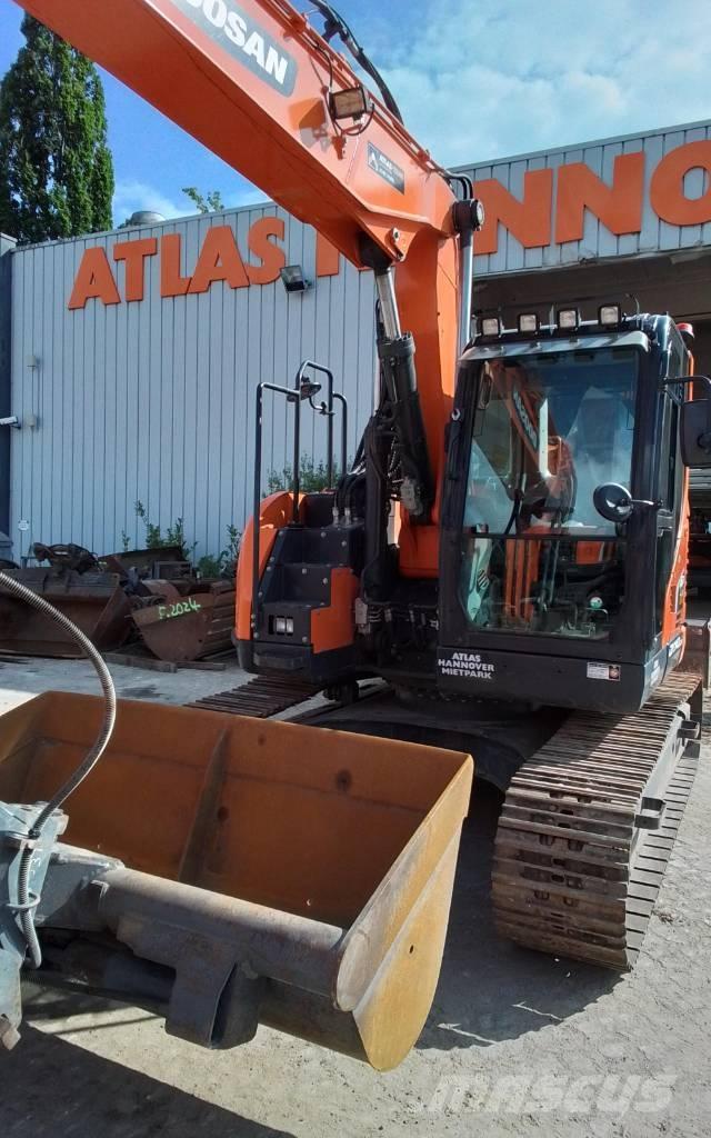 Doosan DX140LCR-5 Pásové rýpadlá
