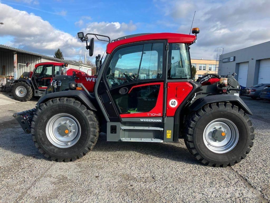 Weidemann T7042 Teleskopické nakladače pre poľnohospodárstvo