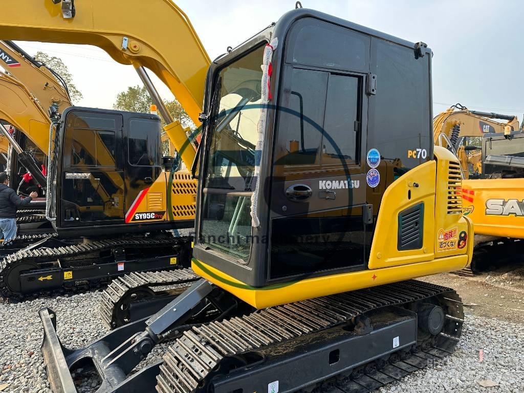 Komatsu PC 70 Mini rýpadlá < 7t