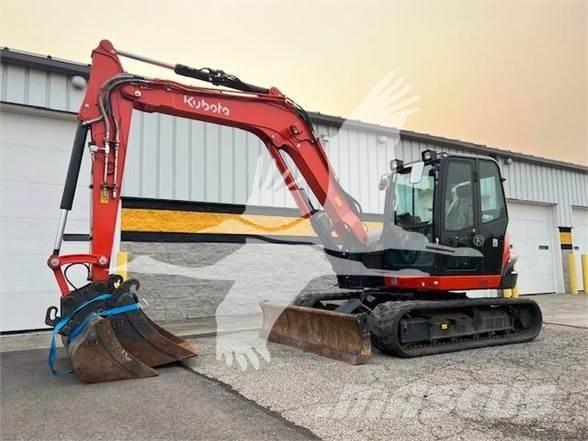 Kubota KX080-4 Pásové rýpadlá