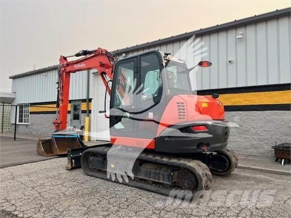 Kubota KX080-4 Pásové rýpadlá