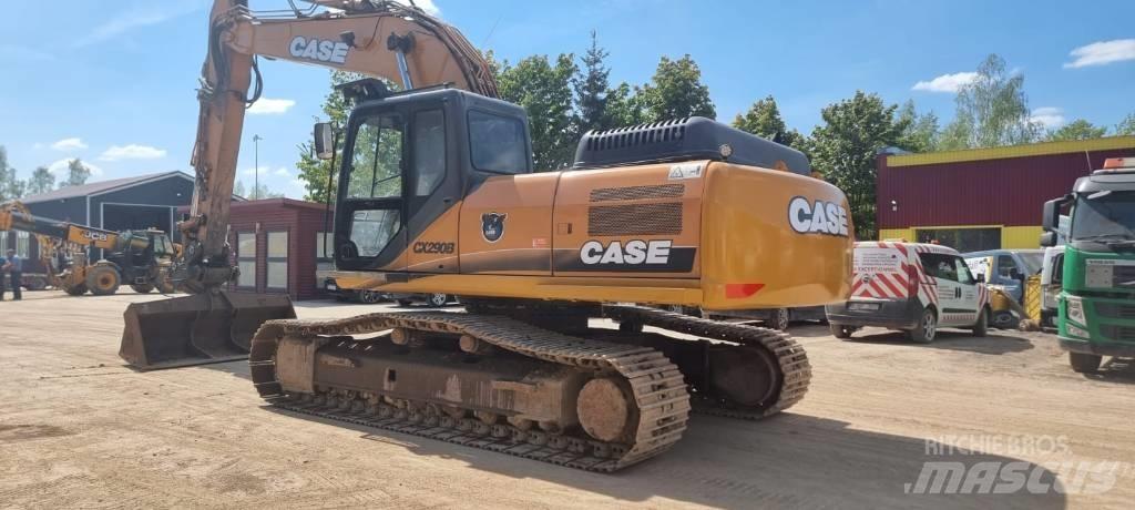 CASE CX 290 B Pásové rýpadlá