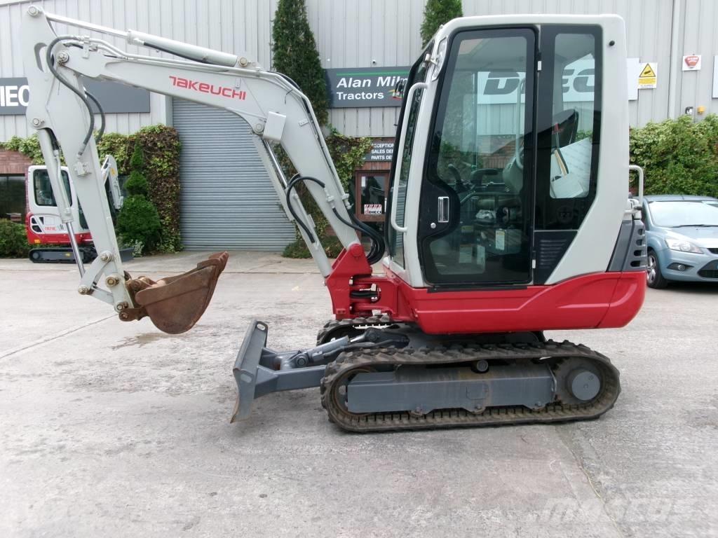 Takeuchi TB 228 Mini rýpadlá < 7t
